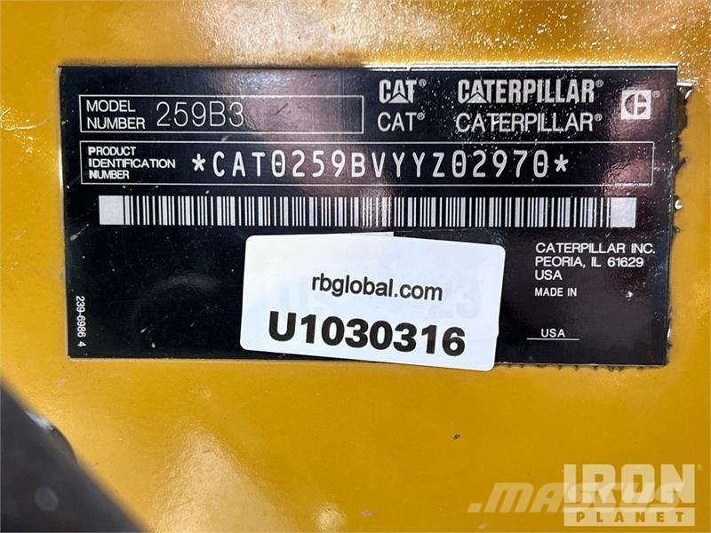 CAT 259B Kompaktrakodók