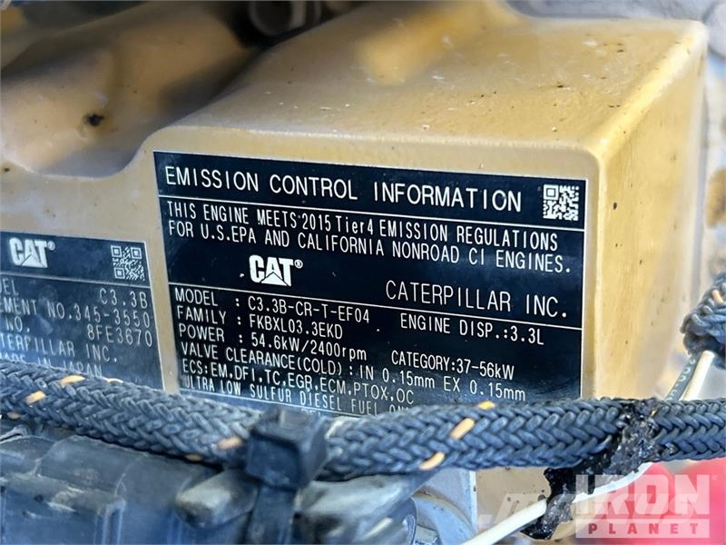 CAT 259D Kompaktrakodók