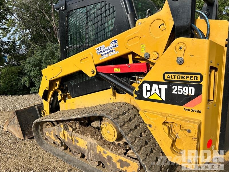 CAT 259D Kompaktrakodók