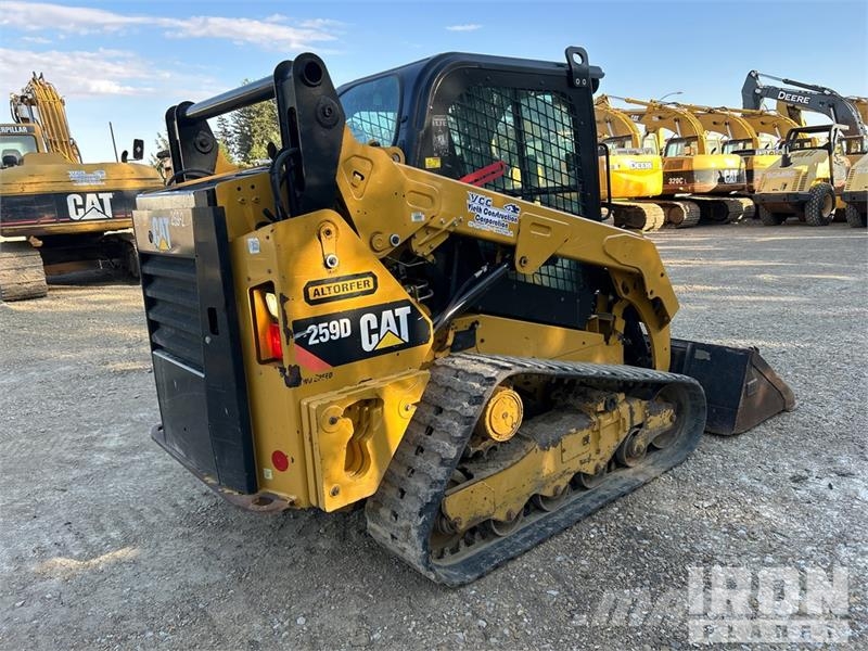 CAT 259D Kompaktrakodók