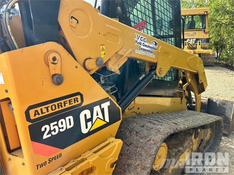 CAT 259D Kompaktrakodók