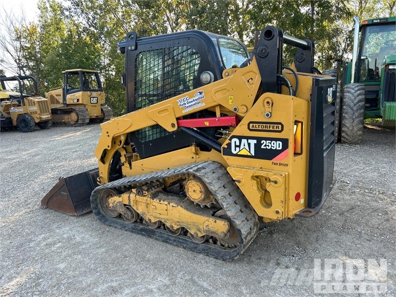 CAT 259D Kompaktrakodók