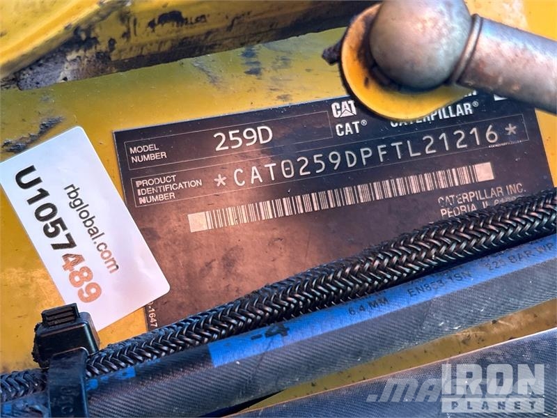 CAT 259D Kompaktrakodók
