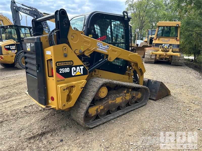 CAT 259D Kompaktrakodók