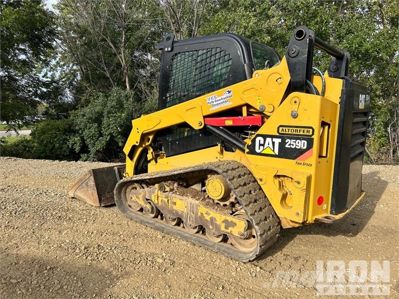 CAT 259D Kompaktrakodók