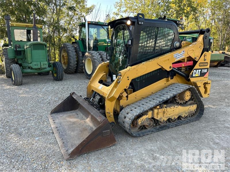 CAT 259D Kompaktrakodók