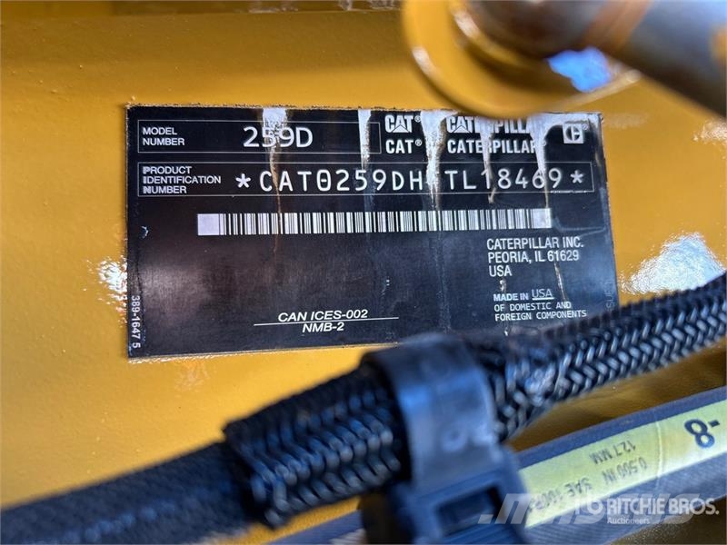 CAT 259D Φορτωτάκια
