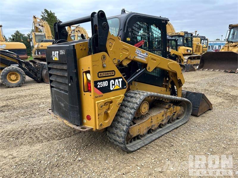 CAT 259D Two-Speed Compact Track Loader Chargeuse compacte