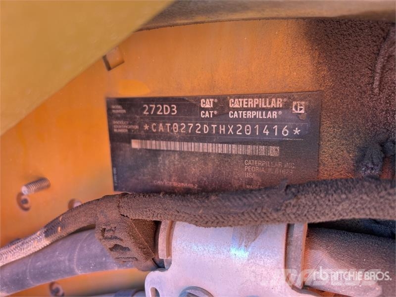 CAT 272D3 Two-Speed Skid Steer Loader Kompaktrakodók