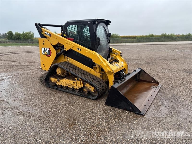 CAT 289D3 Lietoti riteņu kompaktiekrāvēji