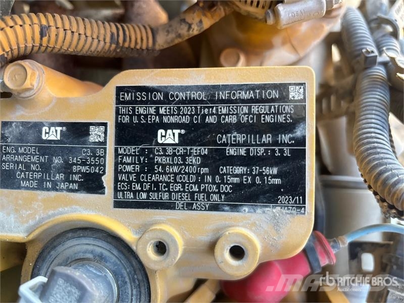 CAT 289D3 Mini Pale Gommate