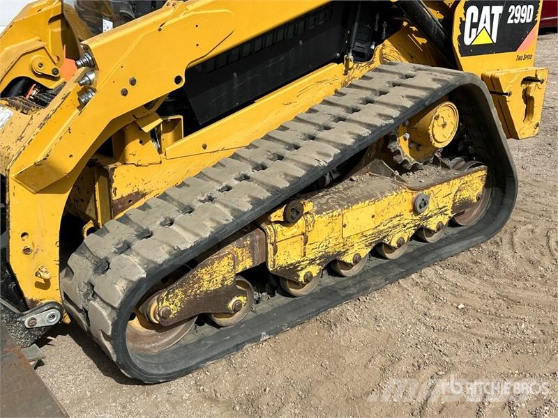 CAT 299D Minilæsser - skridstyret