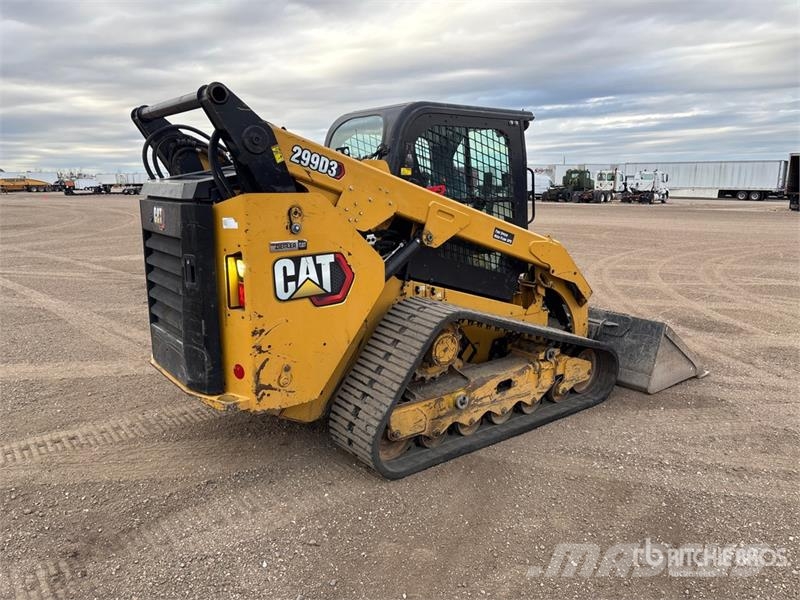 CAT 299D3 Minilæsser - skridstyret