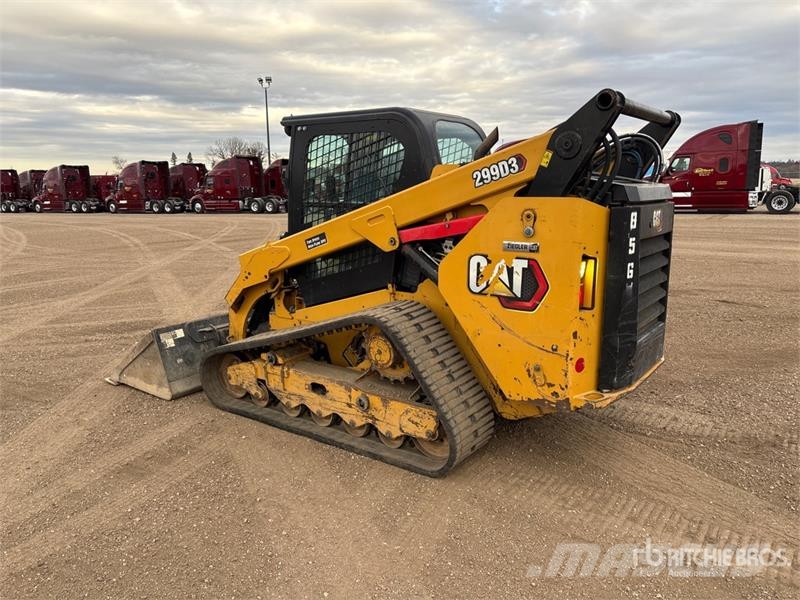 CAT 299D3 Minilæsser - skridstyret