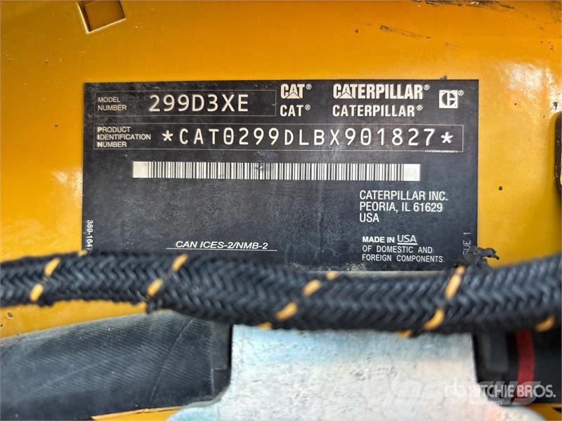 CAT 299D3 XE Two-Speed Compact Track Loader Skid steer mini nakladalci
