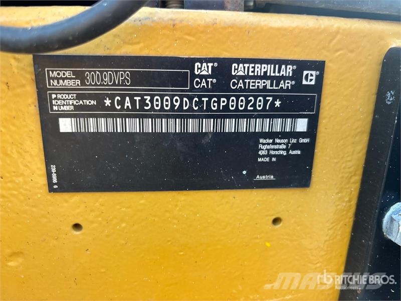 CAT 300.9D Mini Excavator Mini bagri <7t