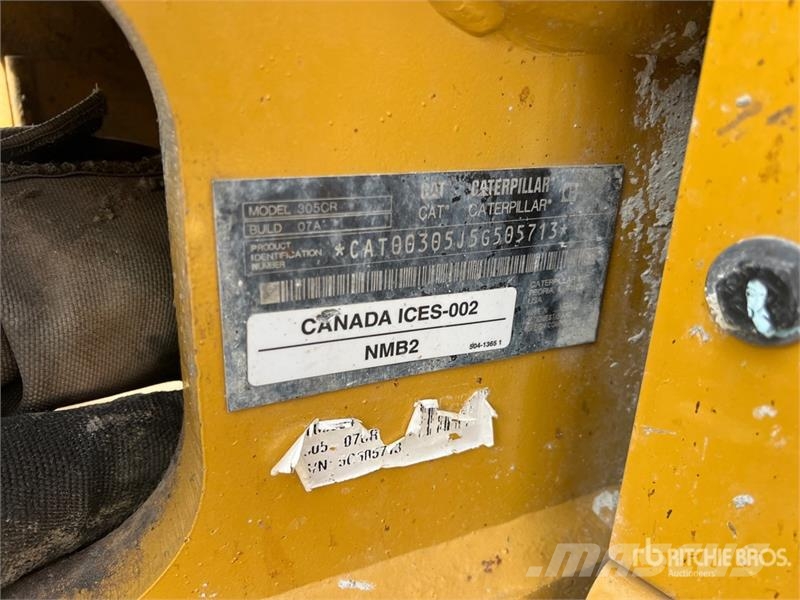 CAT 305 CR Mini Excavator Mini excavators < 7t (Mini diggers)