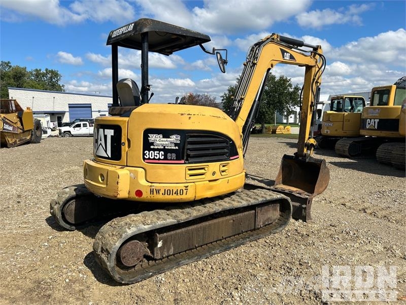 CAT 305C CR Mini Excavator Minigravemaskiner