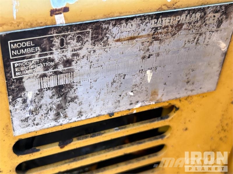 CAT 305C CR Mini Excavator Minigravemaskiner