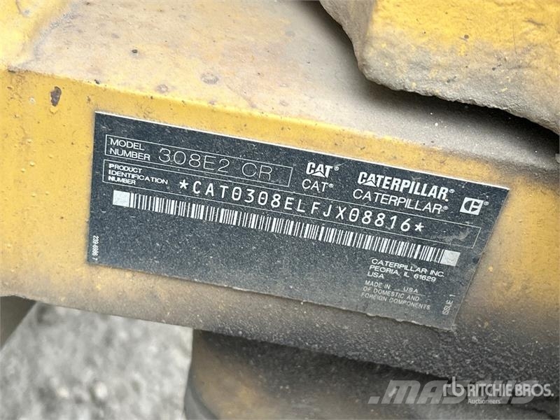 CAT 308E2 CR SB Tracked Excavator حفارات زحافة