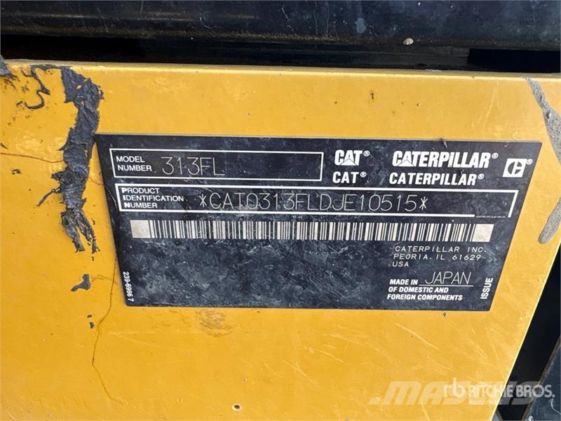 CAT 313F L Gravemaskiner på larvebånd
