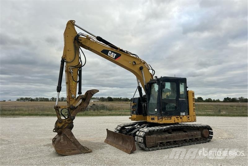 CAT 314E LCR Tracked Excavator Kāpurķēžu ekskavatori