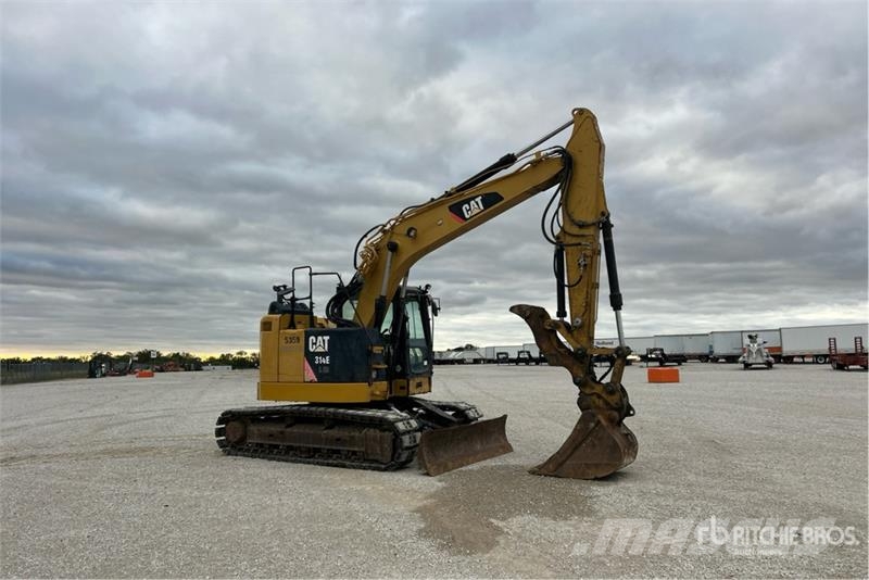 CAT 314E LCR Tracked Excavator Kāpurķēžu ekskavatori