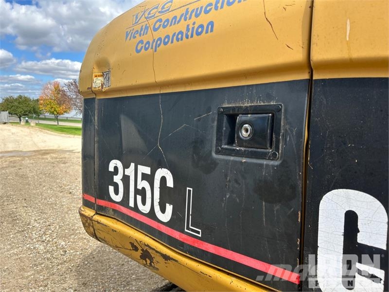 CAT 315C L Tracked Excavator Roomikekskavaatorid