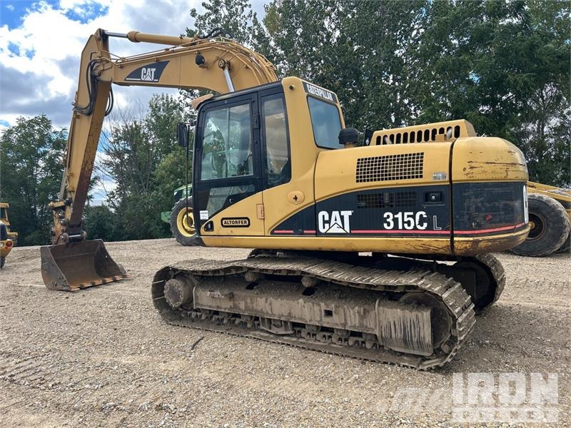 CAT 315C L Tracked Excavator Roomikekskavaatorid