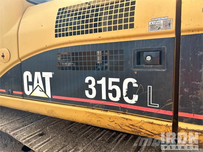 CAT 315C L Tracked Excavator Roomikekskavaatorid