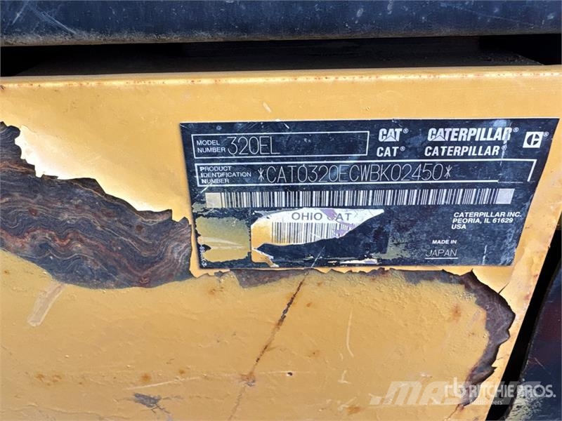 CAT 320 EL Tracked Excavator Bageri gusjeničari