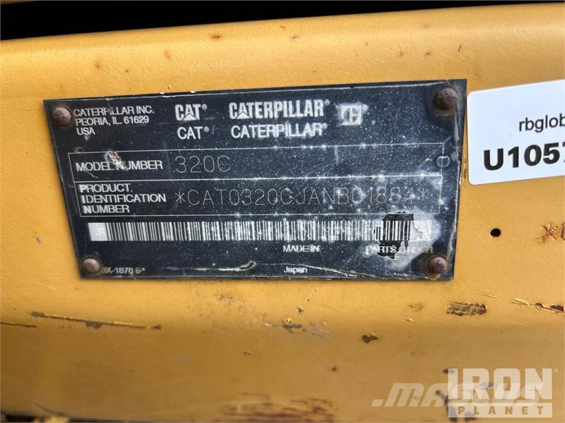 CAT 320C L Tracked Excavator Roomikekskavaatorid