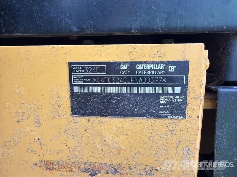 CAT 324E L Tracked Excavator 대형 굴삭기 29톤 이상