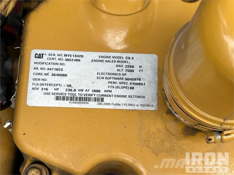 CAT 336E L Tracked Excavator Gravemaskiner på larvebånd