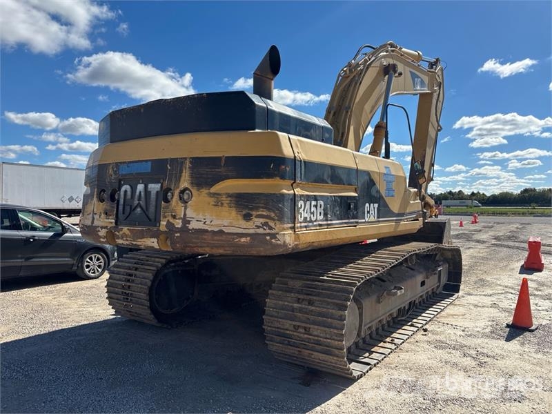 CAT 345B II Tracked Excavator حفارات زحافة