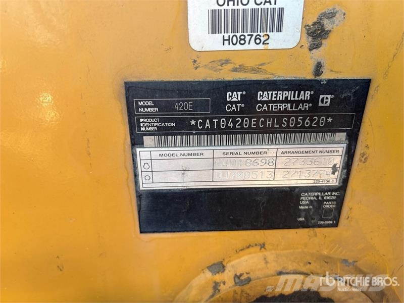 CAT 420E Retroescavadeiras