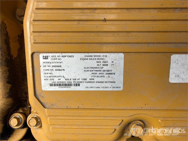 CAT 637K Motor Scraper 스크레이퍼