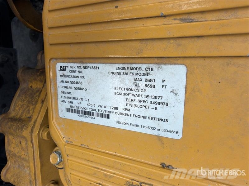 CAT 637K Motor Scraper كاشطات