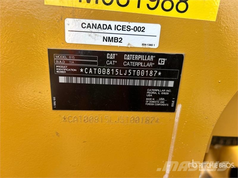 CAT 815 Soil compactors