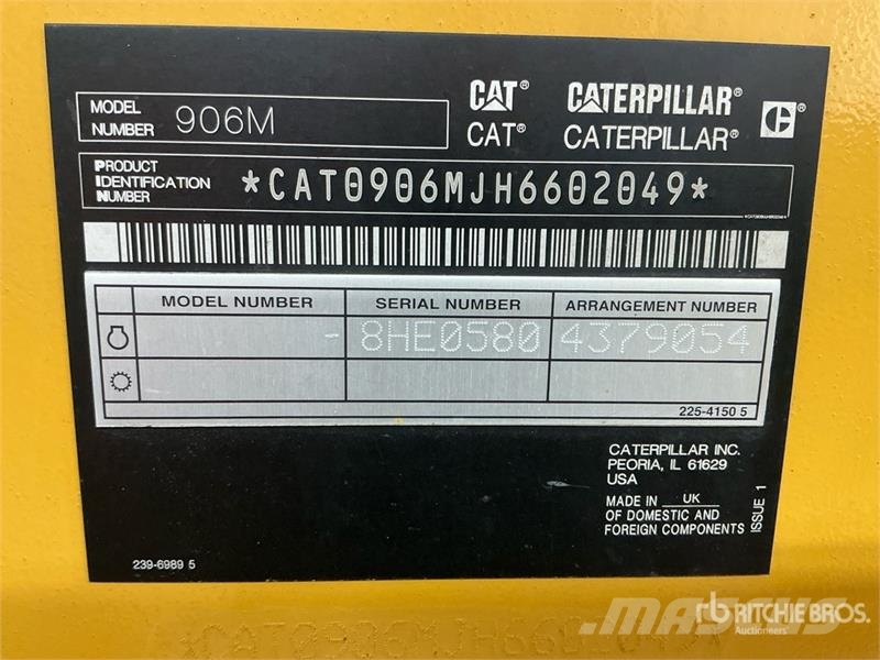 CAT 906M Wheel Loader Rataslaadurid