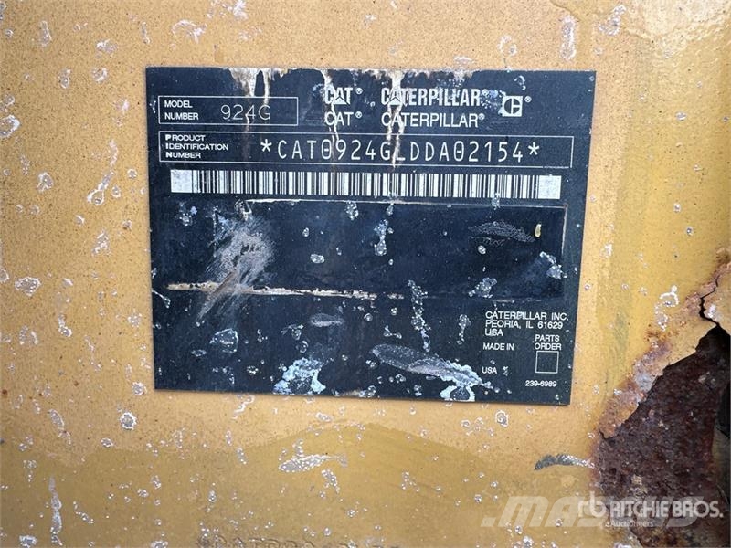 CAT 924G Kolesni nakladalci