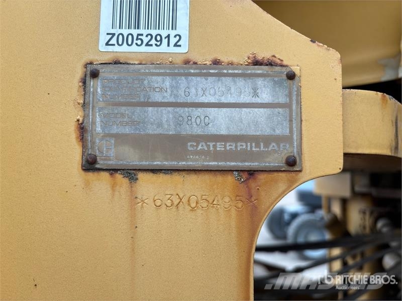 CAT 980C Kolesni nakladalci