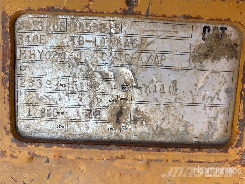 CAT BKTB72HD 72 in Digging Excavator Bucket - Fits Cat Žlice