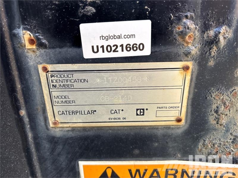 CAT CB-214D Double Drum Roller Tandemwalzen