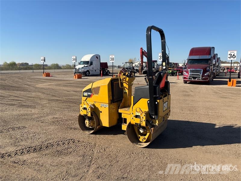 CAT CB1.8 Double Drum Roller Twin drum rollers