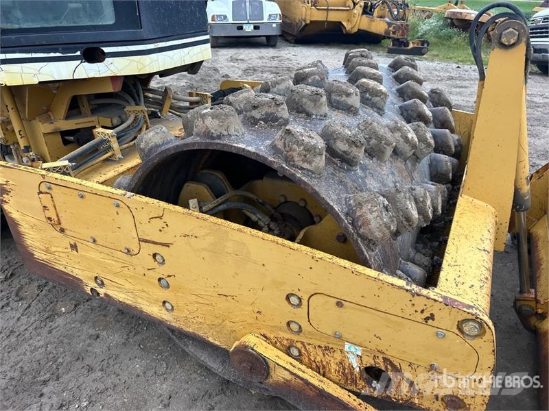 CAT CP-433E Padfoot Drum Compactor Rolos compactadores monocilíndricos