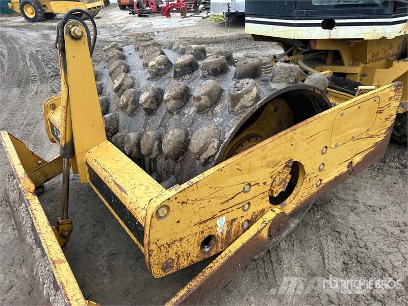 CAT CP-433E Padfoot Drum Compactor Rolos compactadores monocilíndricos