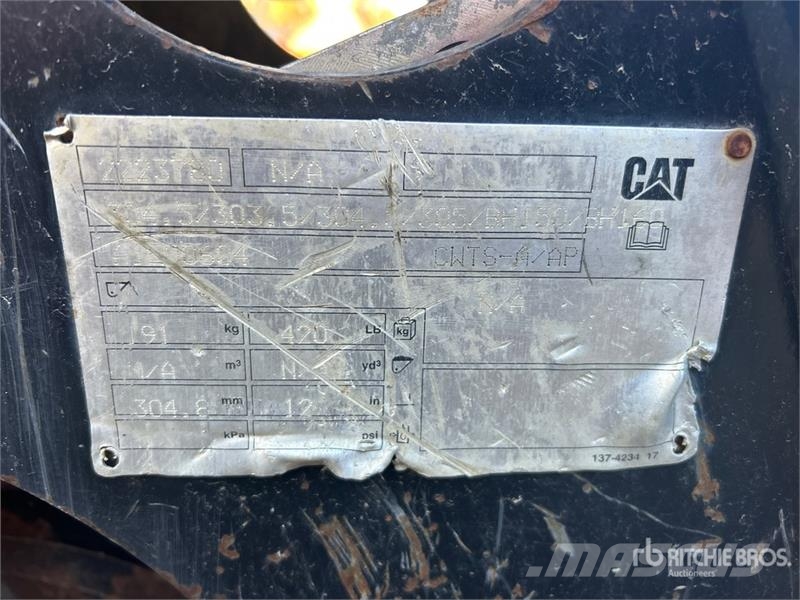 CAT CWTS-A/AP Plate Compactor Attachment Vibro plošče