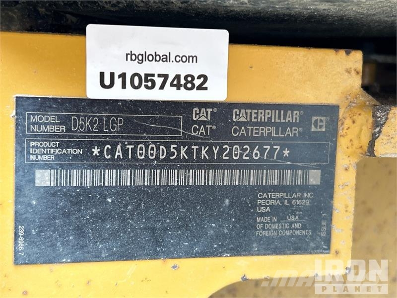 CAT D5K2 LGP Paletli dozerler