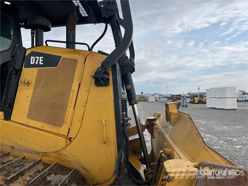 CAT D7E Crawler Dozer Bulldozer på larvebånd